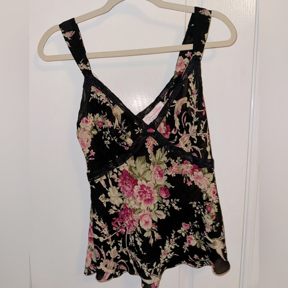 Oscar de la Renta:Three Piece Pajama Set: Robe, Pants & Matching Camisole SMALL - Picture 5 of 15